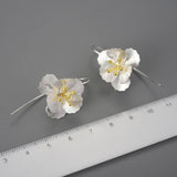 Pansies Earrings