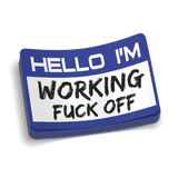 Hello Hard Hat Decal