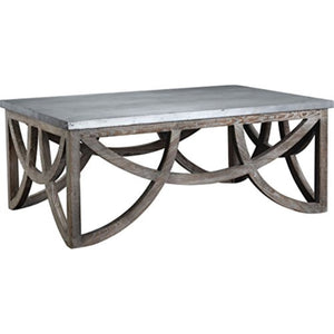(Mh) Aimee Coffee Table, White-Wash