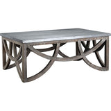 (Mh) Aimee Coffee Table, White-Wash