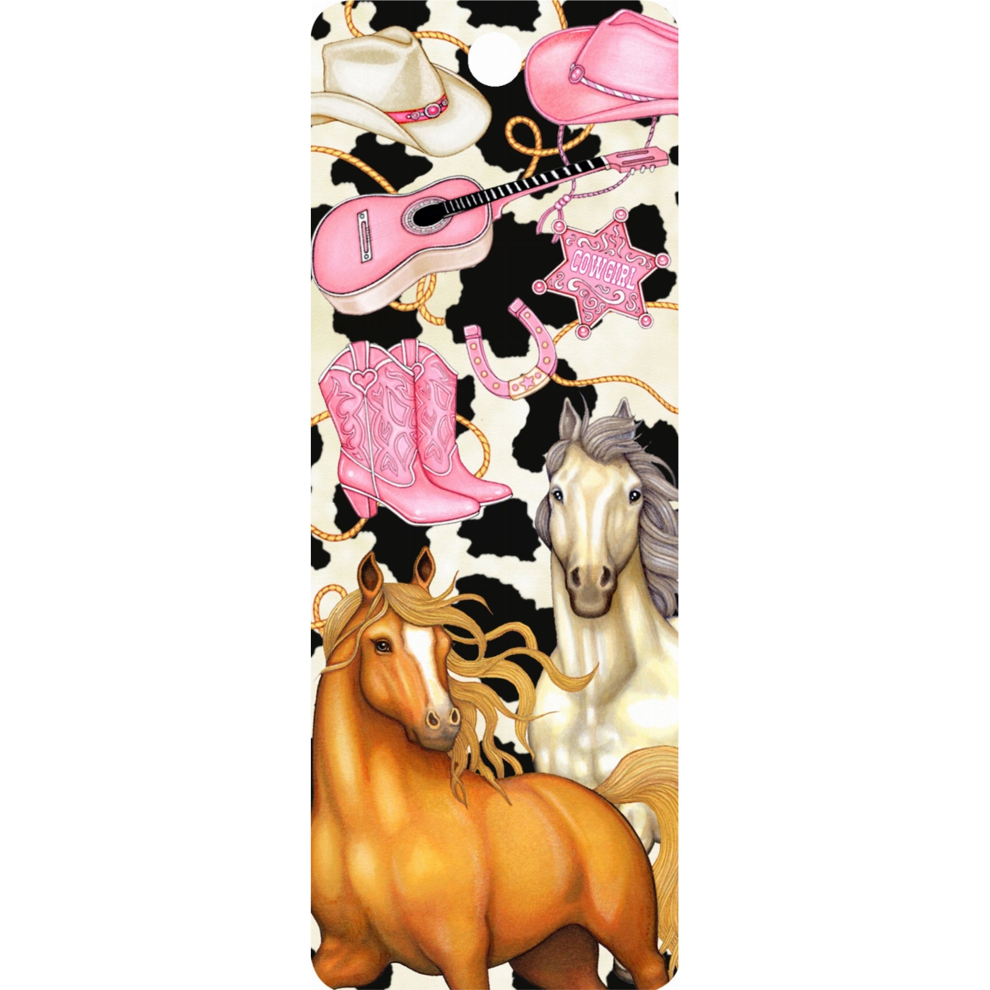 Cowgirl - 3D Bookmark
