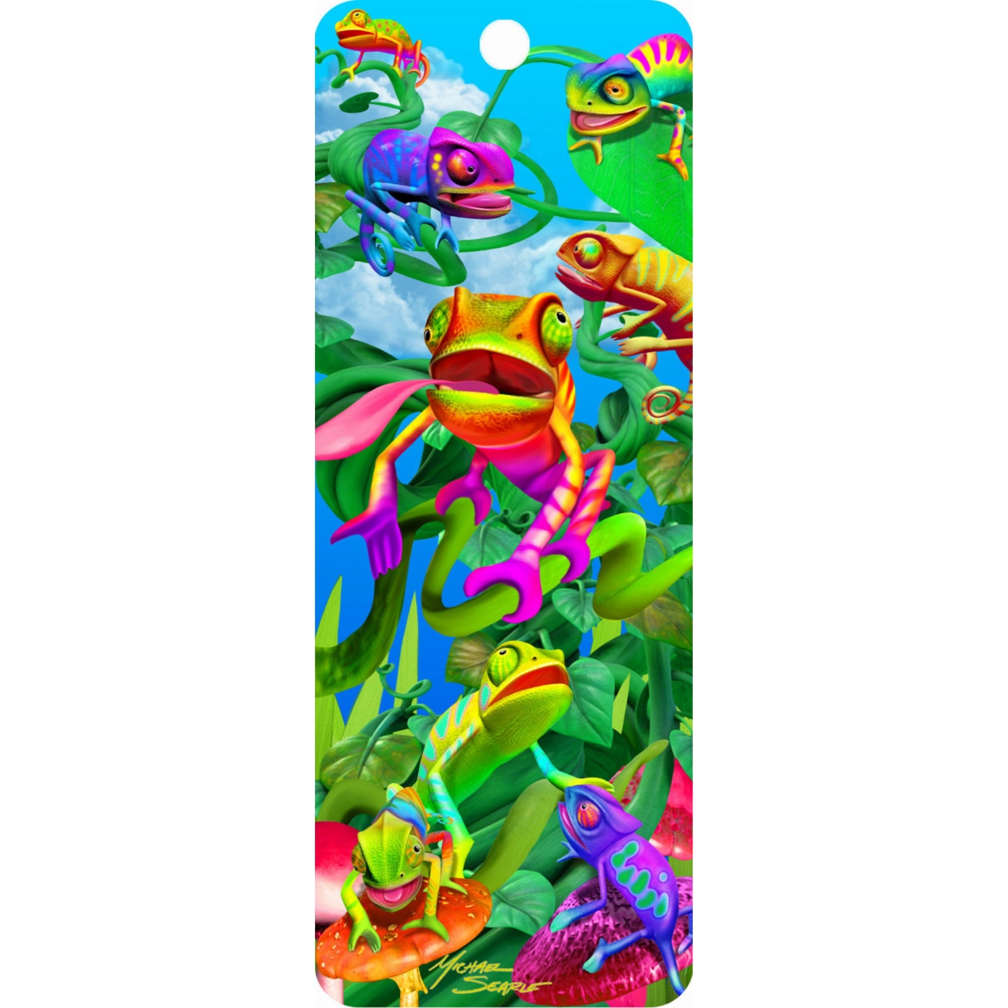 Chameleon - 3D Bookmark