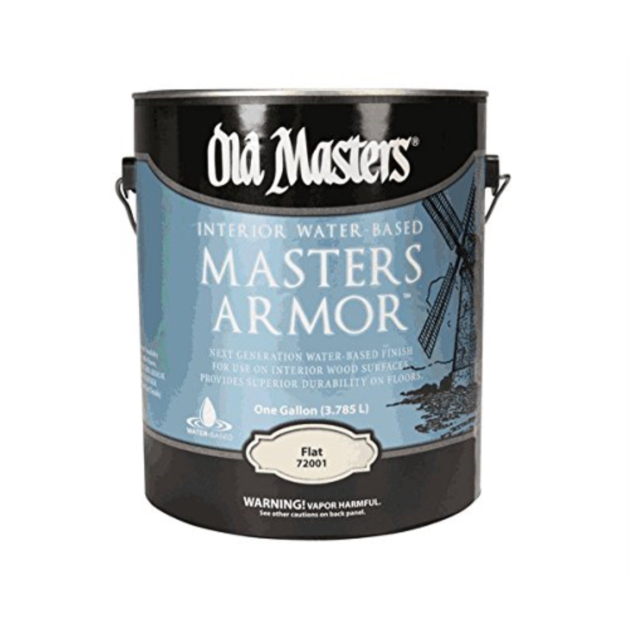 1767813 Masters Armor Flat 1Gal Old Masters Masters Armor Flat Clear Water-Based Floor Finish 1 Gal (Pack Of 2)