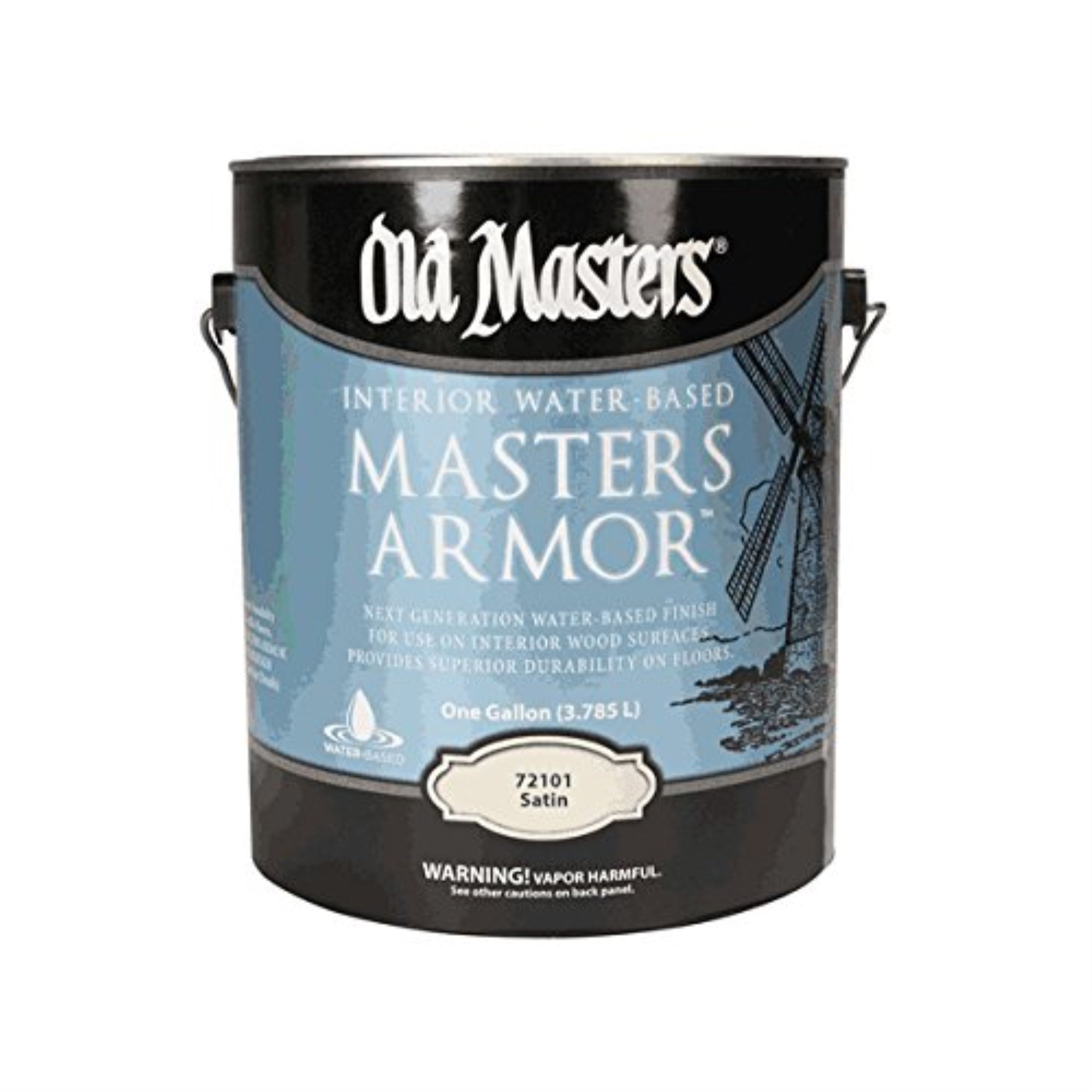 1767839 Masters Armor Satin 1Gal Old Masters Masters Armor Satin Clear Water-Based Floor Finish 1 Gal (Pack Of 2)