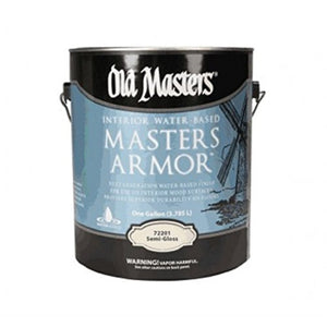 1767854 Masters Armor S/Gls 1Gal Old Masters Masters Armor Semi-Gloss Clear Water-Based Floor Finish 1 Gal (Pack Of 2)