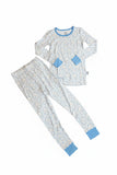 Carson and Friends Bamboo Viscose Pajama Set- Blue Silly Goose