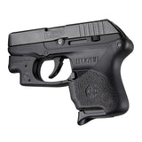 Hogue Hall Hybrid Ruger Lcp Crimson Trace Button Grip Sleeve Black