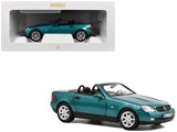 1996 MercedesBenz SLK Convertible Vivianit Green Metallic 1/18 Diecast Model Car by Norev