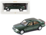 1993 MercedesBenz CClass Malachite Green Metallic 1/18 Diecast Model Car by Norev