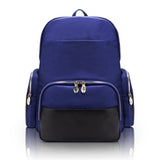 N Series | CUMBERLAND | 17 Nylon Dual Compartment Laptop Backpack Navy