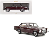 1968 MercedesBenz 200 Dark Red Brown 1/18 Diecast Model Car by Norev