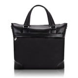 N Series | EASTWARD | 17 Nylon Slim Laptop Briefcase Black