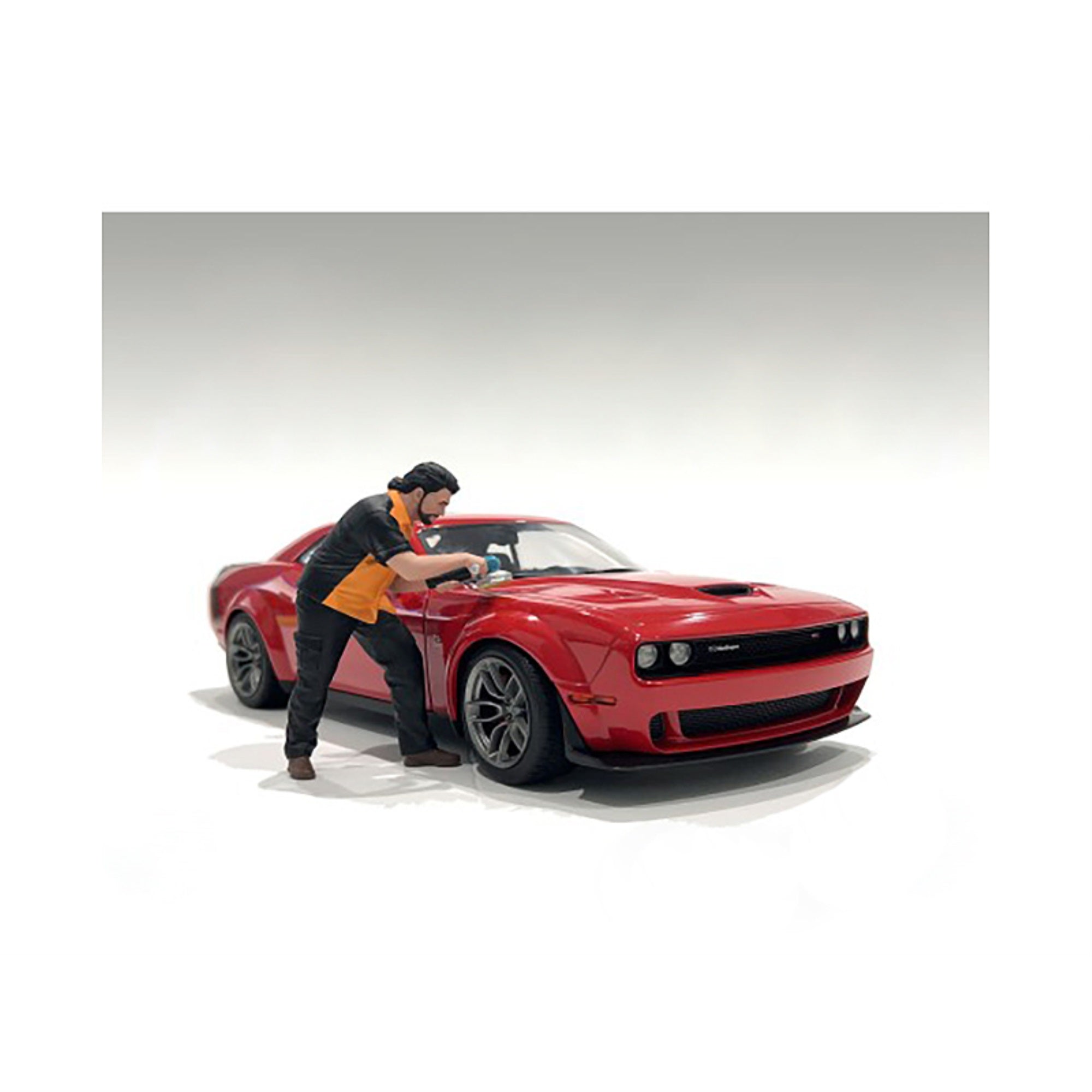 'Detail Masters'' Figure 4 (Buff & Wax) For 1/18 Scale Models By American Diorama