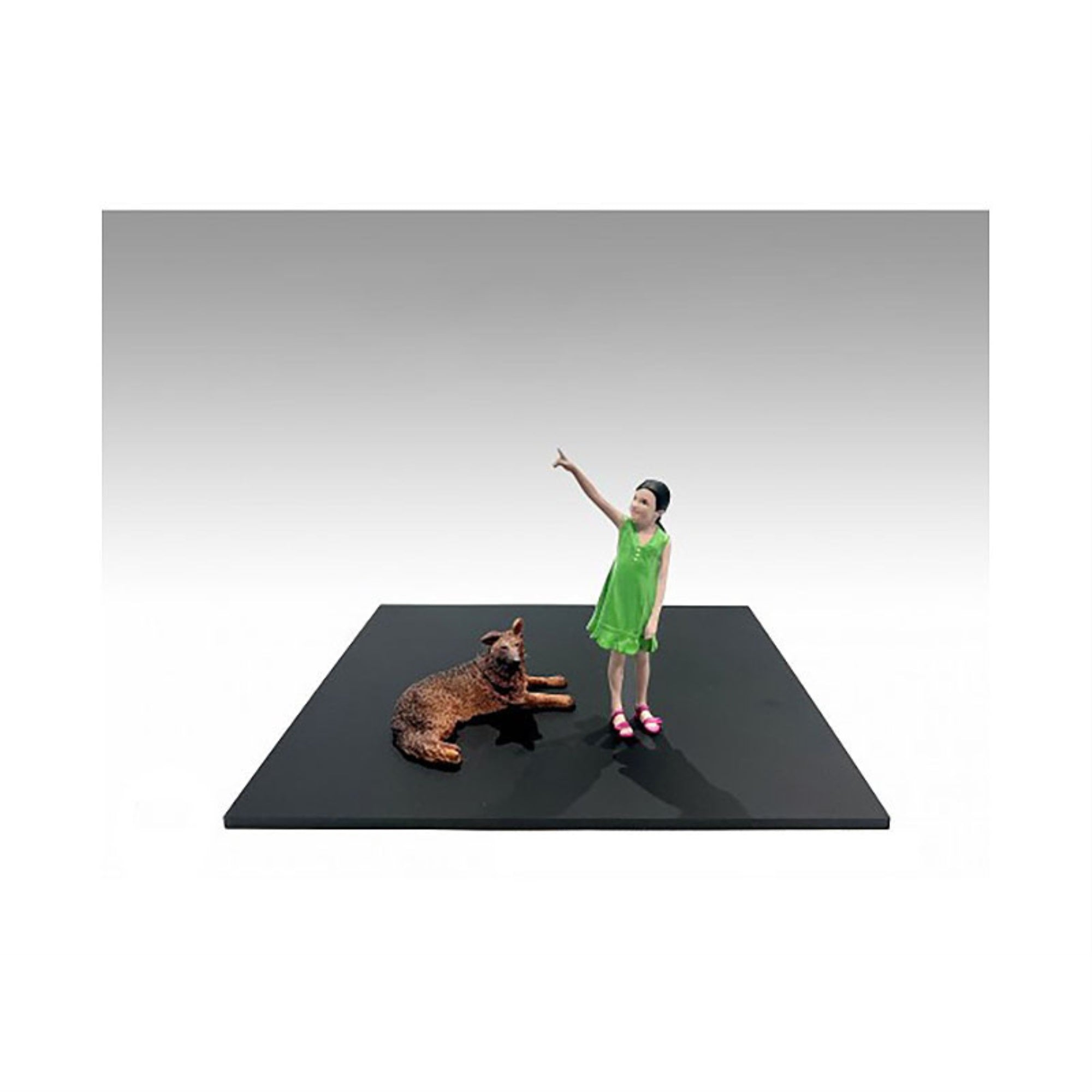 'Figure18 Series 1'' Figure 703 Set Of 2 Pieces For 1/18 Scale Models By American Diorama