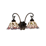 20.5W Daffodil Bell 2 Lt Wall Sconce
