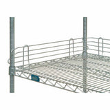 Nexel® Nexelate® Silver Epoxy Wire Ledge 54W X 4H
