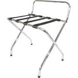 X-Shape Folding Luggage Rack with Nylon Straps