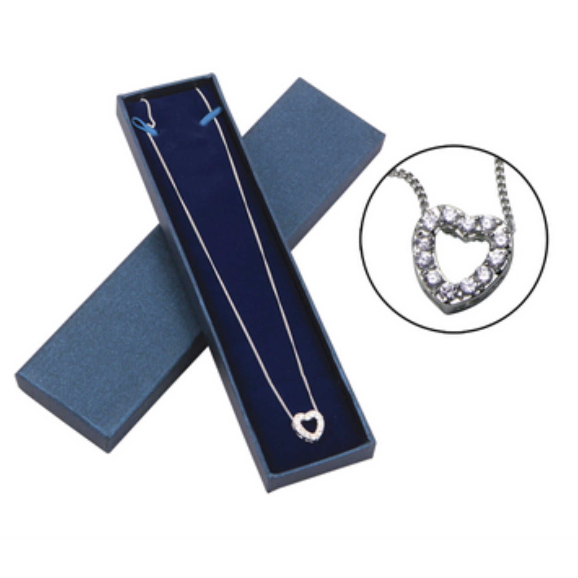 Cubic Zirconia Heart Necklace