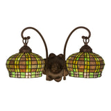 18.5W Jeweled Basket 2 Lt Wall Sconce