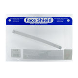 Plastic Face Shield, Clear, 1/Ea (Set Of 100 Ea)