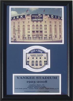 12X18 Patch Frame - Yankee Stadium