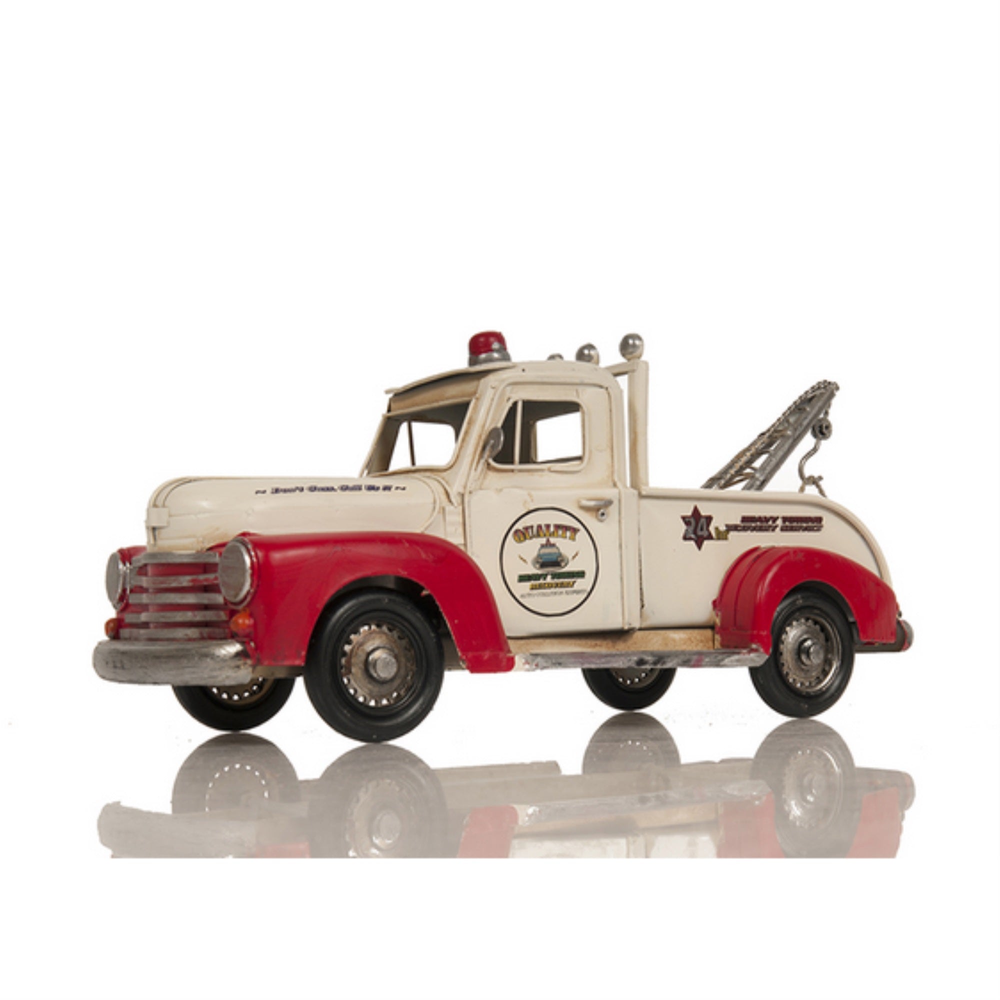 Metal Handmade Classic Chevrolet Model Tow Truck