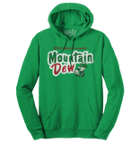 It'll Tickle Your Innards Mt Dew Pullover Hooded Sweatshirt - Green