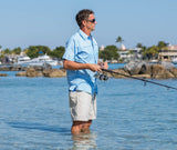 Men's Beer Can Island Cargo Cott. Fishing Short