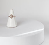 Sacred Heart Ring in 925 Sterling Silver