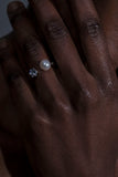 Nature's Elegance Branch Ring with Diamond & Pearl