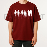 Eternal Love Skeleton Couple Graphic Tee - Gothic "Till Death Do Us Part" Shirt