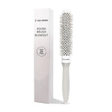 Eagle Fortress XL Ceramic + Ionic Round Hair Brush 1.26 in, Grey