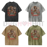 Inner Self Check Skeleton Graphic Tee - Vintage Distressed Sarcastic Mental Health Unisex Cotton Shirt