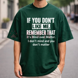 Inner Strength Mindfulness Graphic Tee - Inspirational Mind Over Matter Pure Cotton Unisex T-Shirt