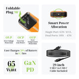 65W Slim Wall Charger