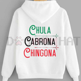 "Chingona" Chola Mexican Pride Hoodie