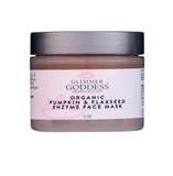 GLIMMER GODDESS Organic Pumpkin & Flaxseed Enzyme Face Mask