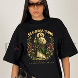 San Judas Tadeo Patron Saint of Impossible Causes Feast Day Graphic Shirt