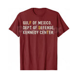 Gulf of Mexico Dept of Defense T-Shirt - Kennedy Center Graphic Tee, Esoteric Government Agency Apparel, Niche Military Theory Streetwear Shirt
