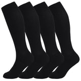 Closed-Toe Compression Socks — Printed Insoles Included with 18 & 24 Pairs