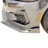 JSD 3-Piece Chin Spoiler for 2024+ Mustang GT, EcoBoost Without PERFORMANCE PACK, Real Carbon Fiber