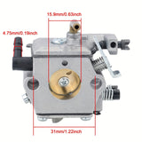 Hipa 1121 120 0610 WT-403 Carburetor Kit For Stihl 026 PRO MS260 Chainsaw