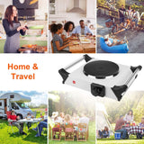 2000W Electric Burner Portable Coil Heating Hot Plate Stove Countertop