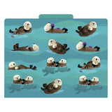 Barker Creek Sea And Sky Letter File Folders, Pack Of 12