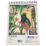 Sax Mixed-Media Paper Pad, 9 X 12 Inches, 72 Lb, White, 60 Sheets