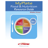 Sportime Myplate Food &Amp; Nutrition Student Learning Guides, Grade 5 To 9, Set Of 10