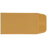 School Smart Coin Envelopes, 28 Lb, 2-1/2 X 4-1/4 Inches, Brown, Pack Of 500