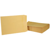 School Smart Grip Seal Envelopes, 10 X 13 Inches, Kraft, Pack Of 100