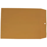 School Smart Kraft Envelopes With Clasp, 10 X 13 Inches, Pack Of 100