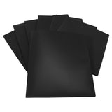 School Smart Heavyweight Two-Pocket Poly Folder, Black, Pack Of 25